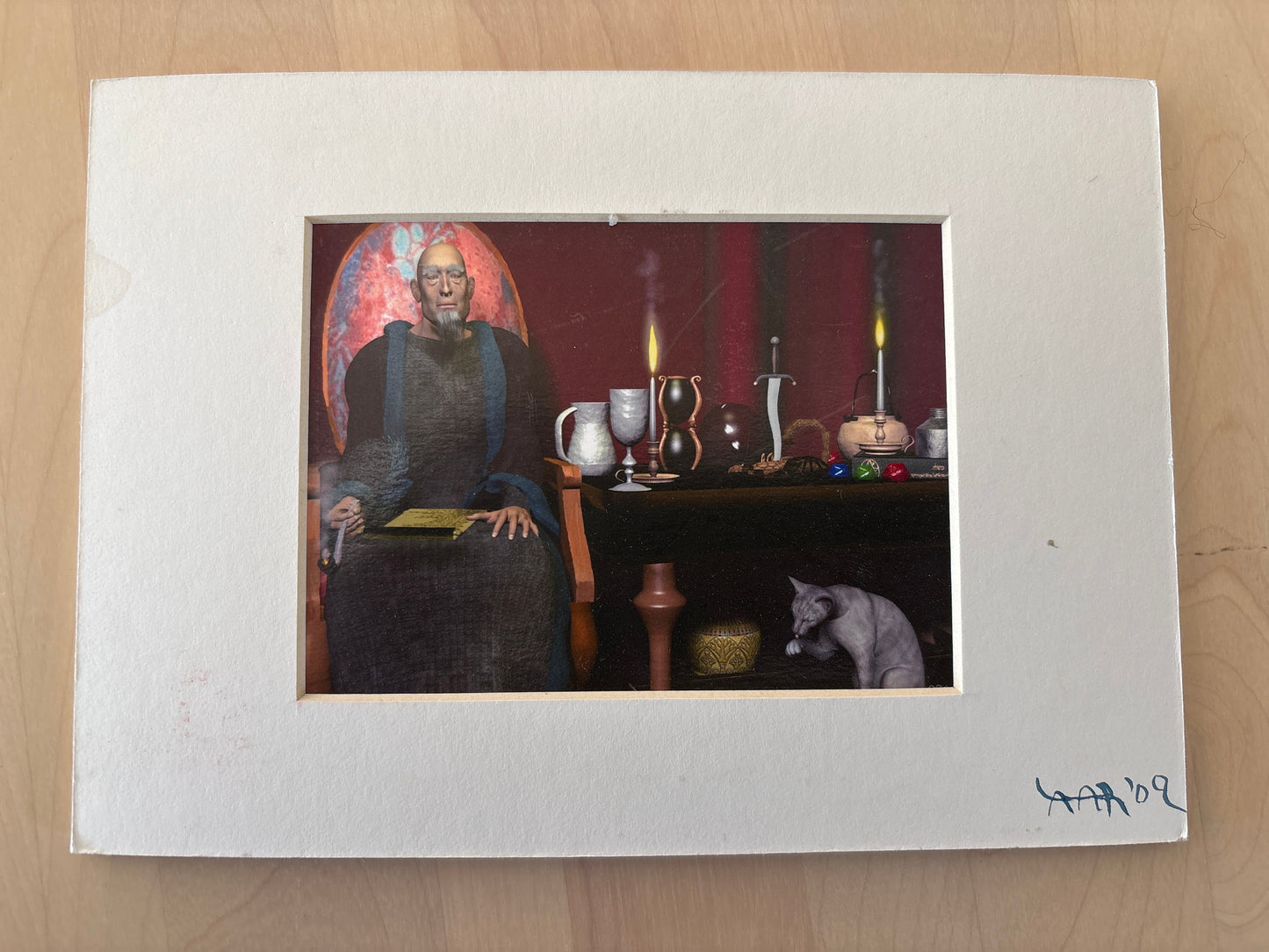 The Wizard Long Gaunt - 5x7