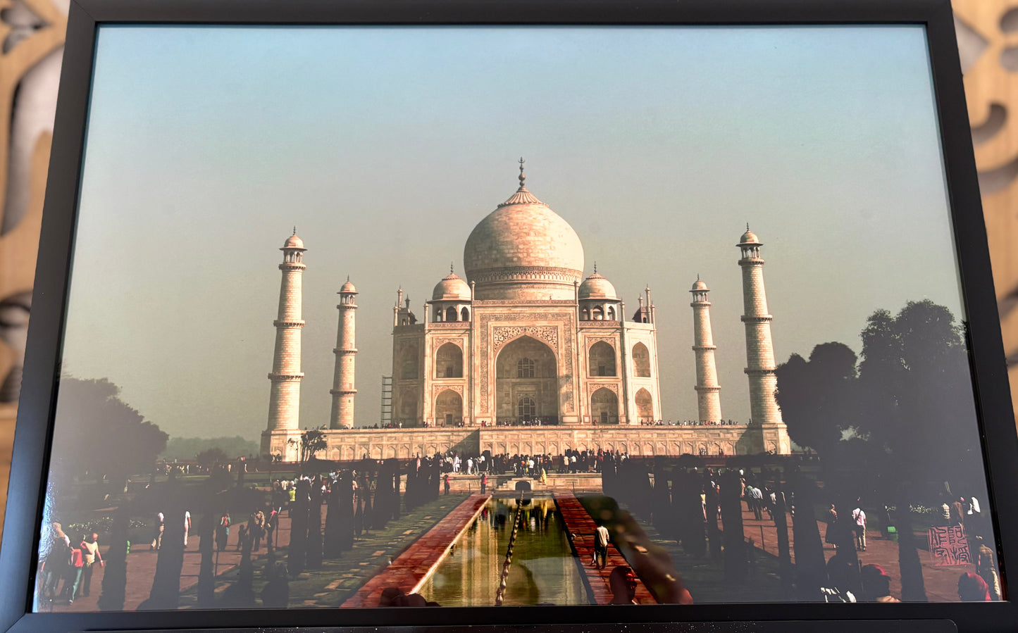 The Taj Mahal, 2008 - 13x19 - Framed