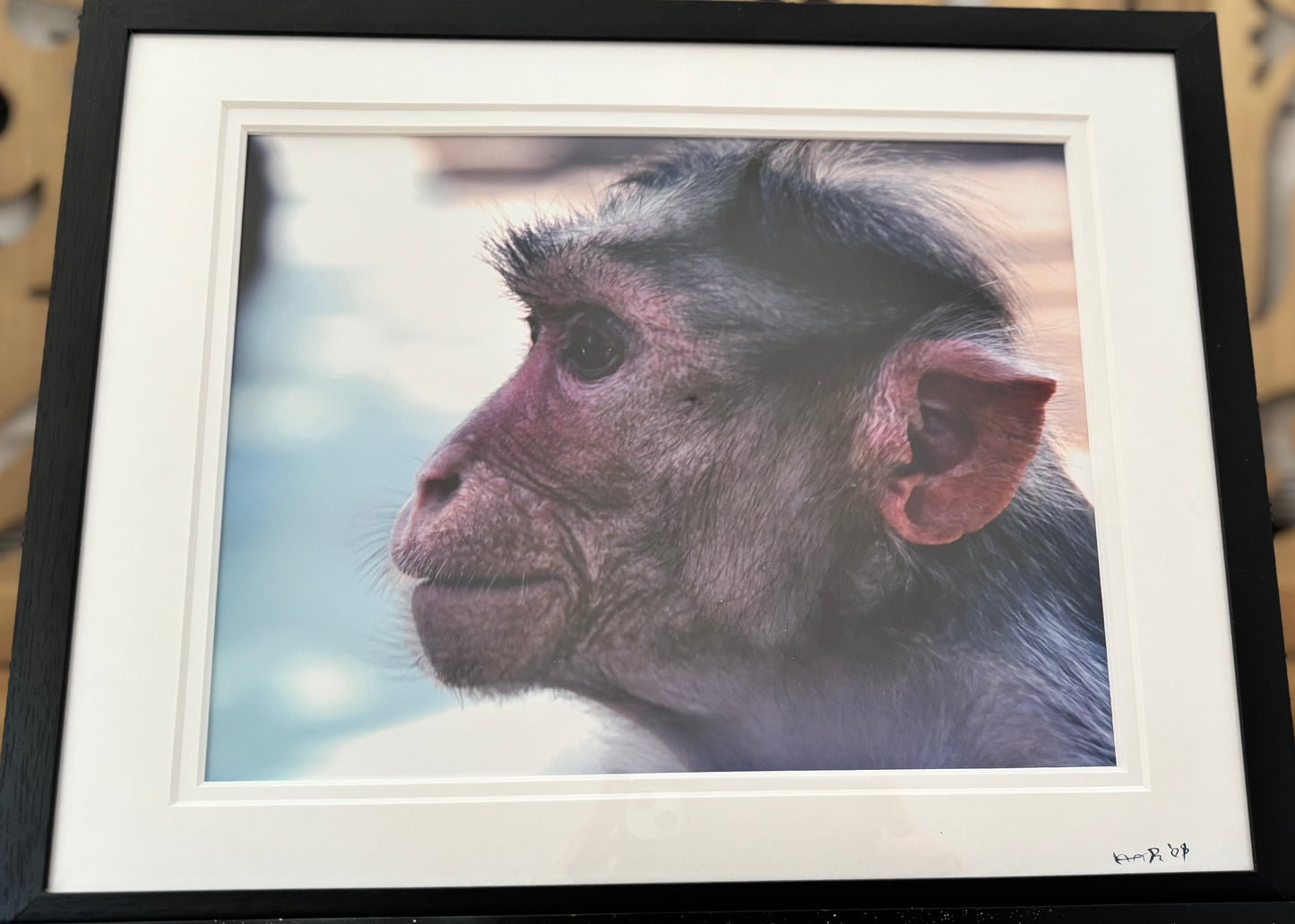 Pensive - 2008 - 8x10 - 11x14 Matt & Frame