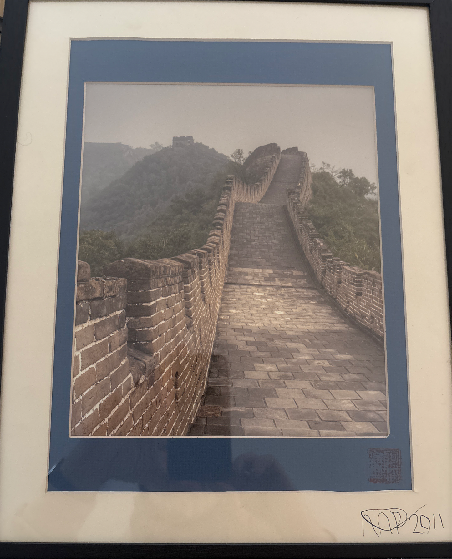 The Great Wall 2010 - 8x10 - 11x14 Matt & Frame
