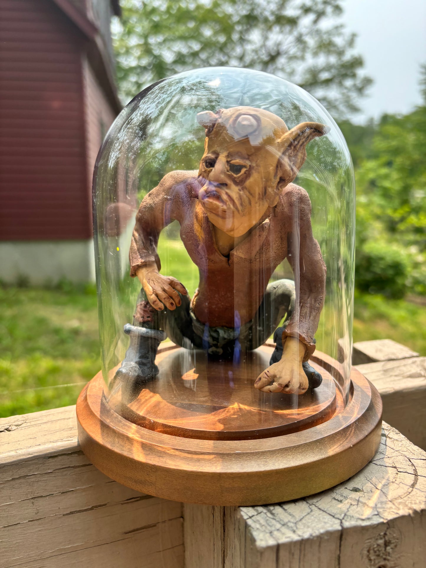 Forest Gnome Under Glass