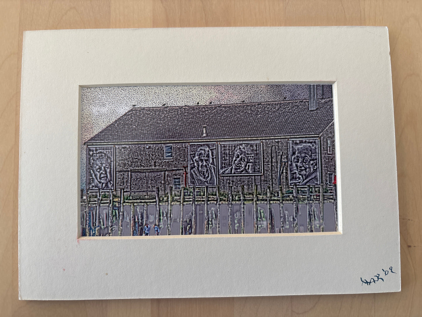 Wellfleet Portuguese Grandma's - PhotoSketch - 5x7