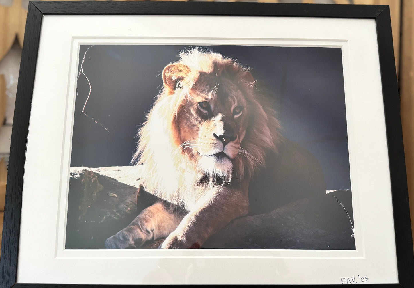 Papa - 2008 - 8x10 - 11x14 Matt & Frame