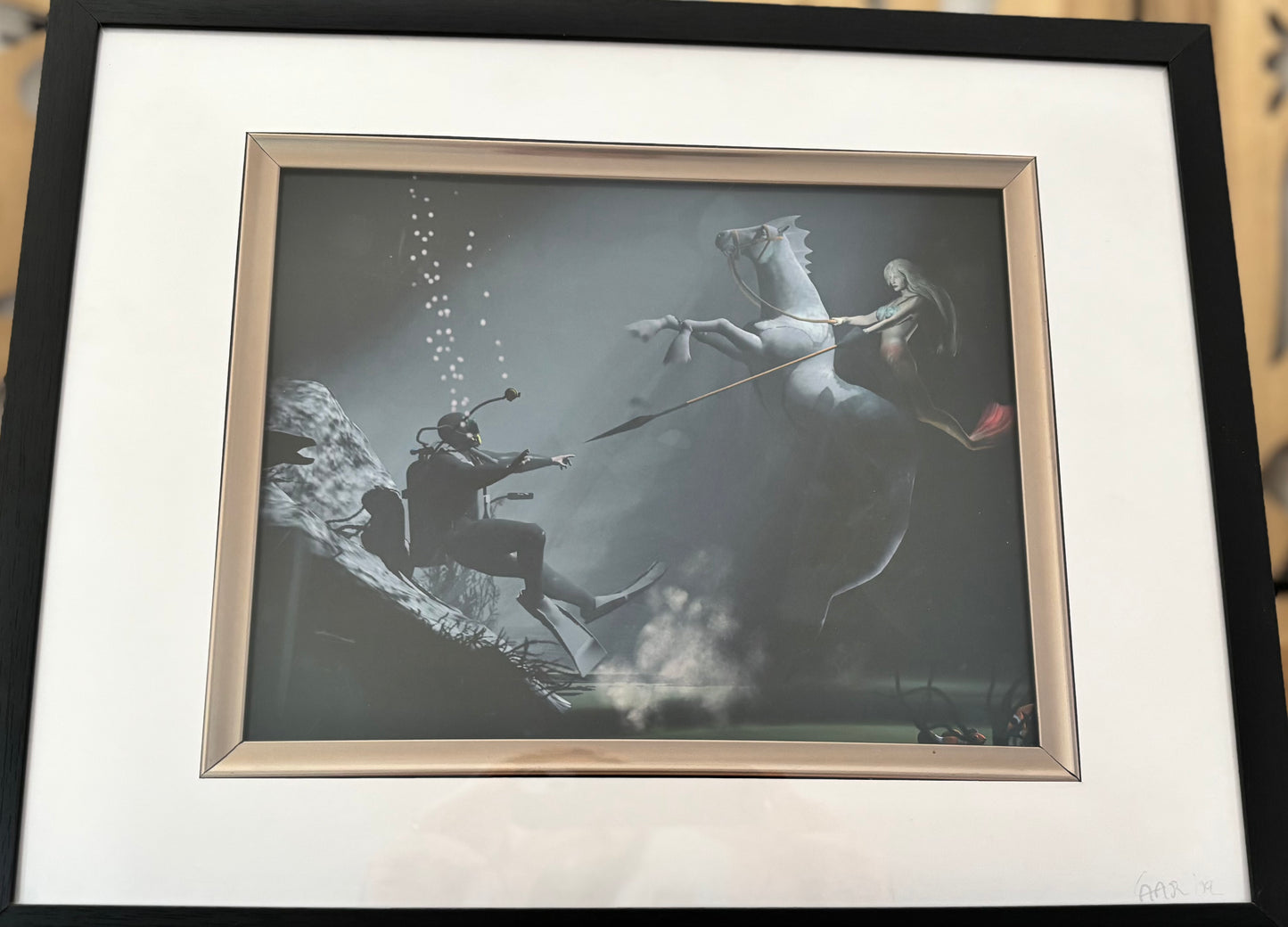 Culture Clash - 8x10 - 11x14 Matt & Frame