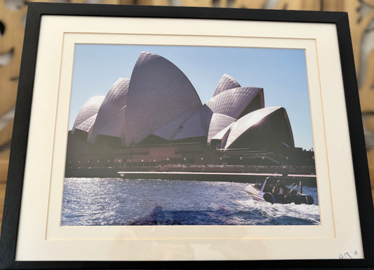The Sydney Opera House, 2009 - 8x10 - 11x14 Matt & Frame