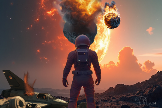 Uh Oh! - 19x13 - Framed