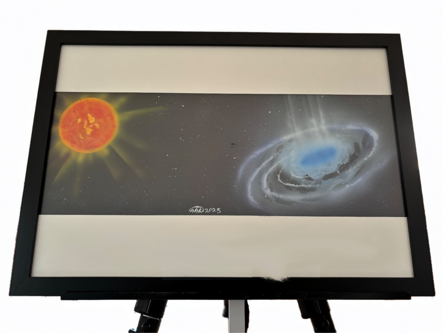 Neighbors -19 x 13 - Matt & Framed